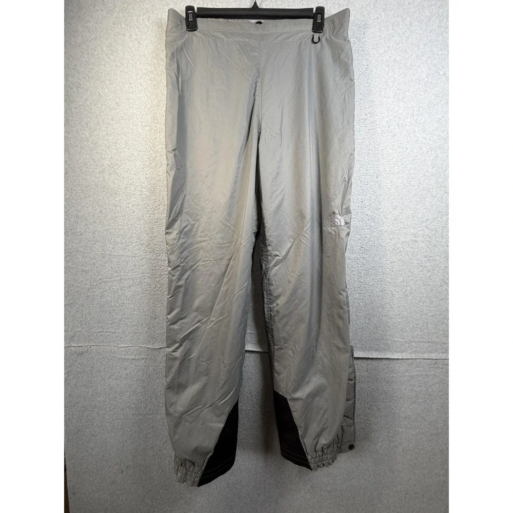 The North Face Pants Mens Large Gray Snow Lined Zip Pocket Ski Hiking Winter